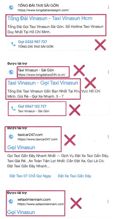 Vinasun cảnh báo về vấn nạn giả mạo taxi Vinasun, đã khởi kiện một công ty vì vi phạm quyền sở hữu trí tuệ - Ảnh 3.