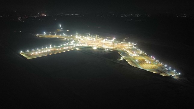 Thi công xuyên đêm trên đại công trường sân bay Long Thành - Ảnh 3.
