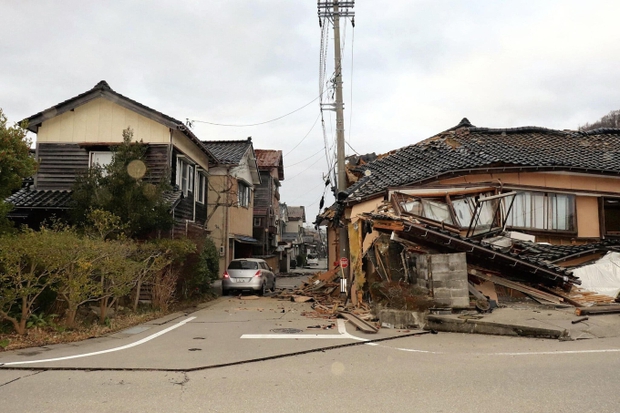 Video từ trên cao cho thấy mức độ thiệt hại nặng nề tại Nhật Bản sau trận động đất kinh hoàng - Ảnh 5.