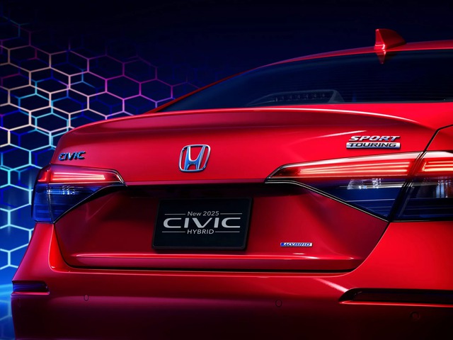 Ra mắt Honda Civic 2025: Nâng cấp thiết kế, thêm động cơ hybrid, sẽ sớm về Việt Nam - Ảnh 2.