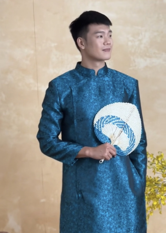 Hậu trường ảnh tết nhà Thành Chung và vợ hotgirl Tuyên Quang: Ảnh cam thường còn xinh đẹp thế này - Ảnh 6.