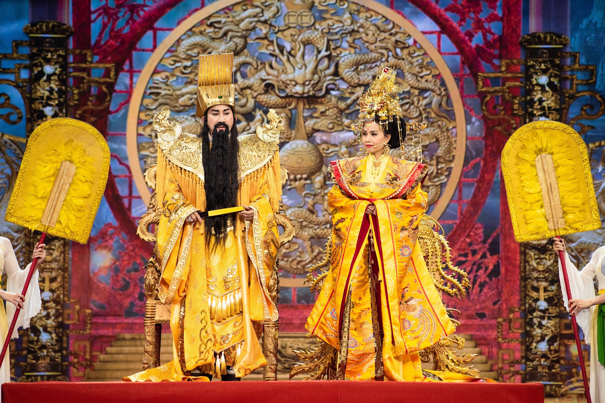 Táo Xuân 2024: Hé lộ tạo hình của dàn sao, Hoa hậu Lê Hoàng Phương nhận vai đặc biệt- Ảnh 1.