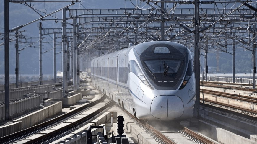 Công trình đường sắt cao tốc tỷ đô của Trung Quốc. Ảnh: Wonderful Engineering