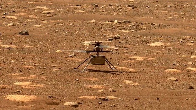 Máy bay của NASA kết thúc sứ mệnh sao Hỏa kéo dài 3 năm - Ảnh 1.