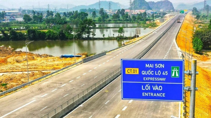 Cao tốc Mai Sơn - QL45  được đề xuất nâng tốc độ tối đa lên 90 km/giờ