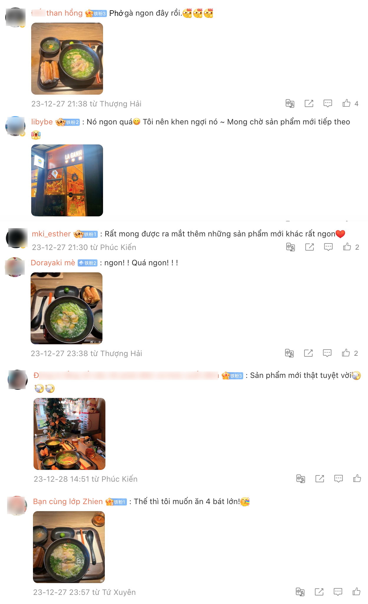 Thêm một món Việt được Chi Pu bán tại quán phở ở Thượng Hải, netizen xứ Trung nhận xét thế nào?- Ảnh 3.