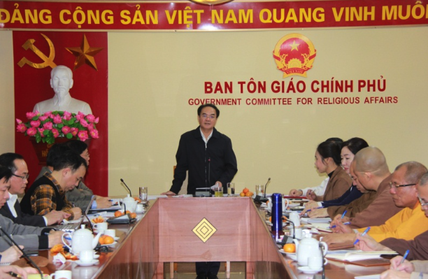 Thứ trưởng Bộ Nội vụ chỉ đạo xử lý sớm, dứt điểm vụ &quot;xá lợi tóc Đức Phật&quot;- Ảnh 1.