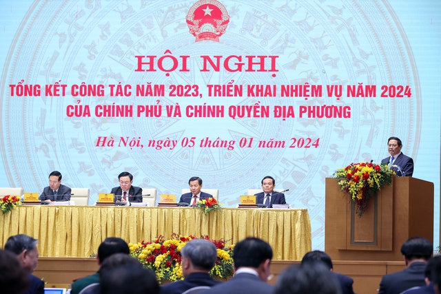 Thủ tướng Phạm Minh Chính: 5 quyết tâm và 10 nhóm nhiệm vụ, giải pháp trọng tâm trong năm 2024 - Ảnh 3.