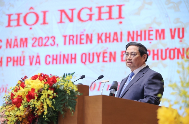 Thủ tướng Phạm Minh Chính: 5 quyết tâm và 10 nhóm nhiệm vụ, giải pháp trọng tâm trong năm 2024 - Ảnh 1.
