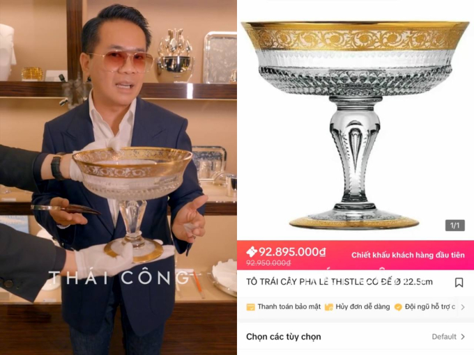 Dạo chợ mạng sắm chén đĩa &quot;quý tộc&quot; của NTK Thái Công, có món hơn 200 triệu đồng khiến ai cũng choáng váng - Ảnh 3.