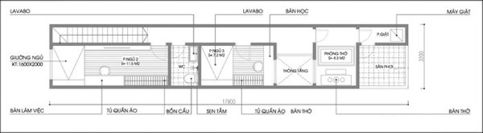 Xây nhà rộng 57m2 cho gia đình 5 người, 3 thế hệ cùng sinh sống thoải mái- Ảnh 2.