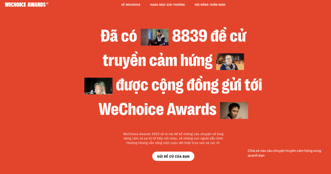 Chỉ còn 2 ngày trước khi cổng đề cử WeChoice Awards 2023 đóng lại: Bạn đã kịp vinh danh điều xứng đáng? - Ảnh 1.