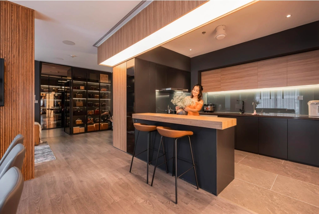 Nàng "Vàng Anh" đình đám giờ là Thượng uý Công an, tuổi U40 đẹp đằm thắm, ở nhà sang như khách sạn - Ảnh 6.