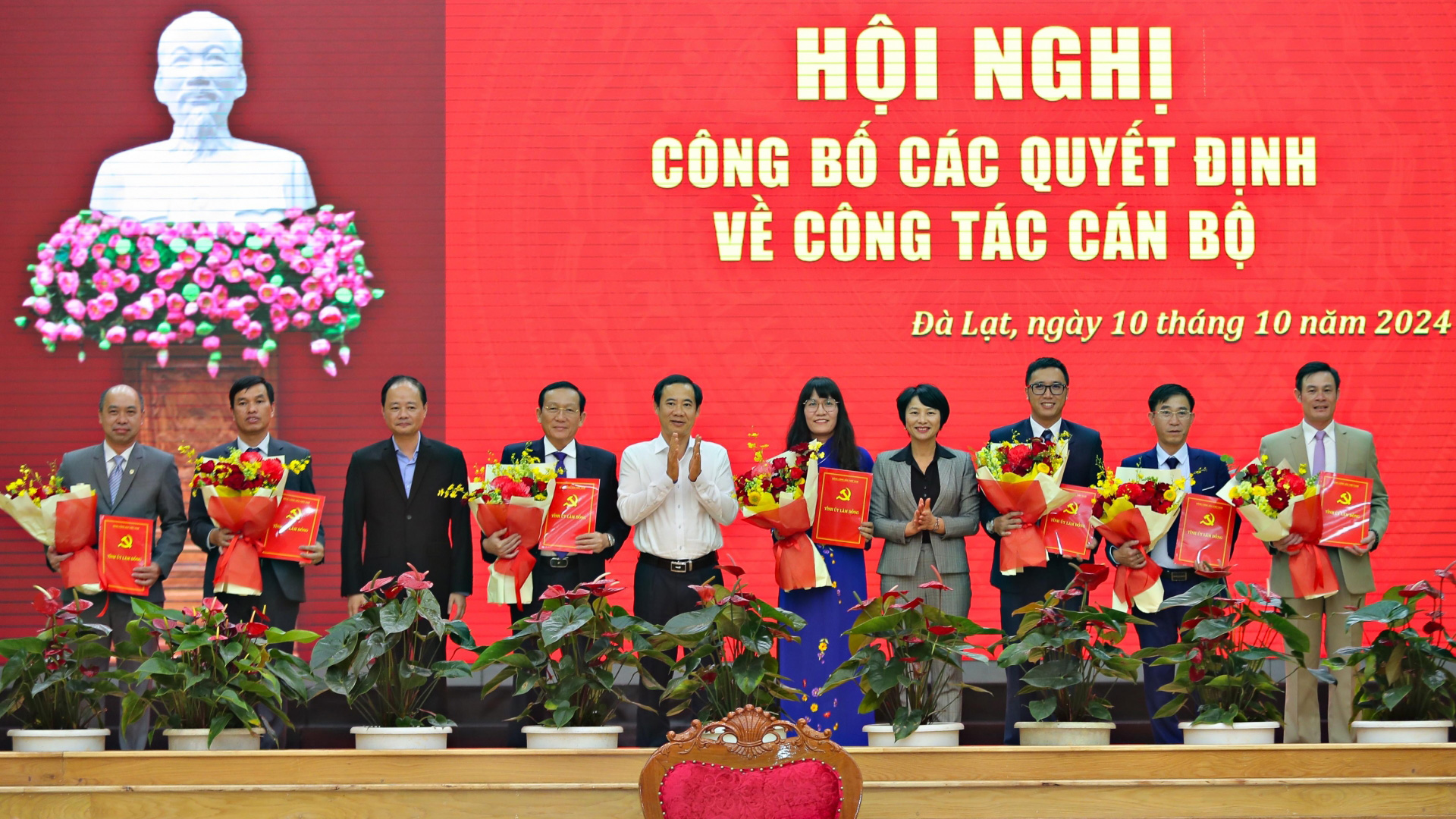 Bổ nhiệm Phó Trưởng Ban Nội chính, Phó Chánh Thanh tra tỉnh, 4 Phó Giám đốc Sở- Ảnh 1.