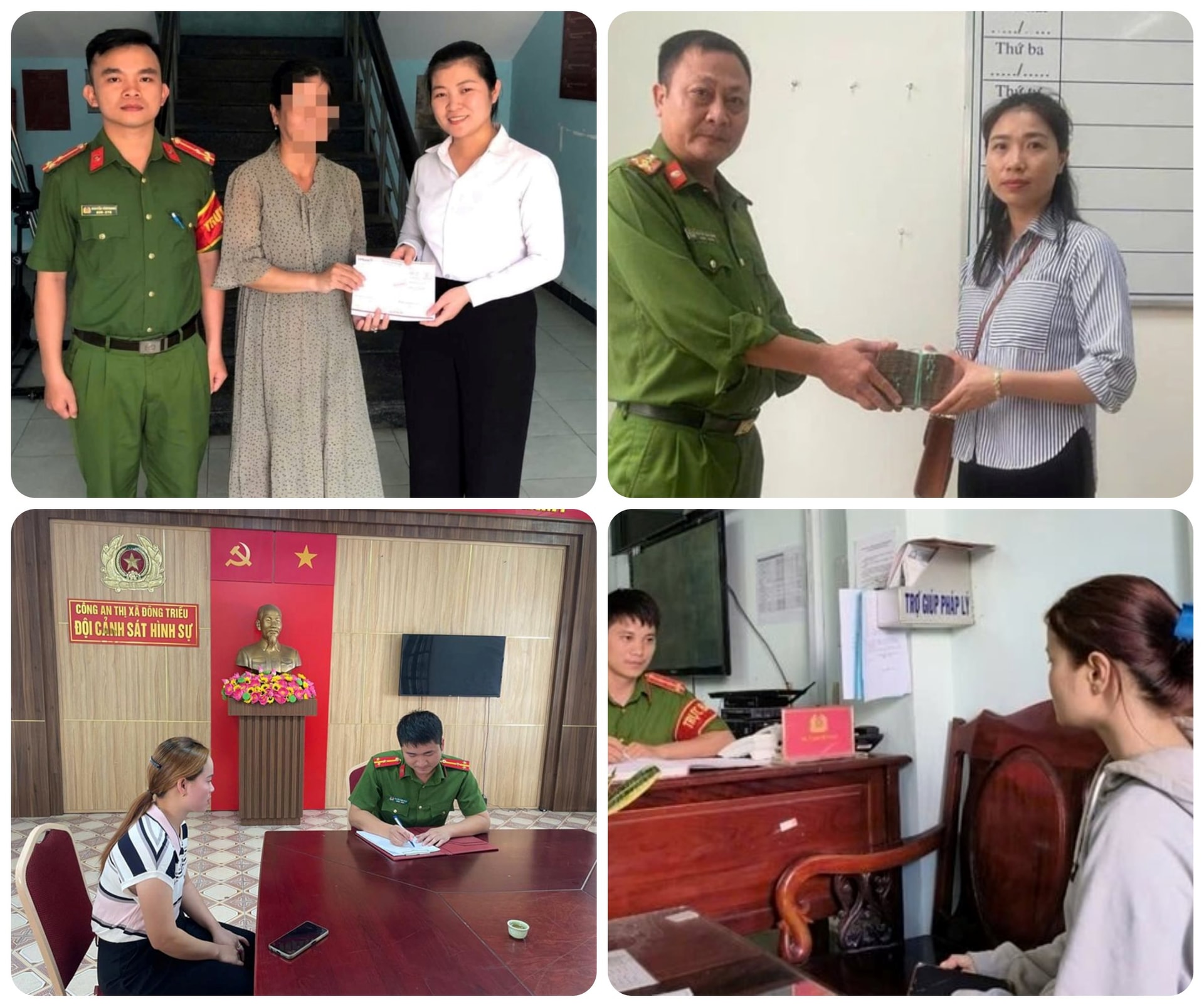 Thu hồi được hàng trăm triệu đồng tiền chuyển khoản nhầm sau khi nhờ công an hỗ trợ- Ảnh 1.