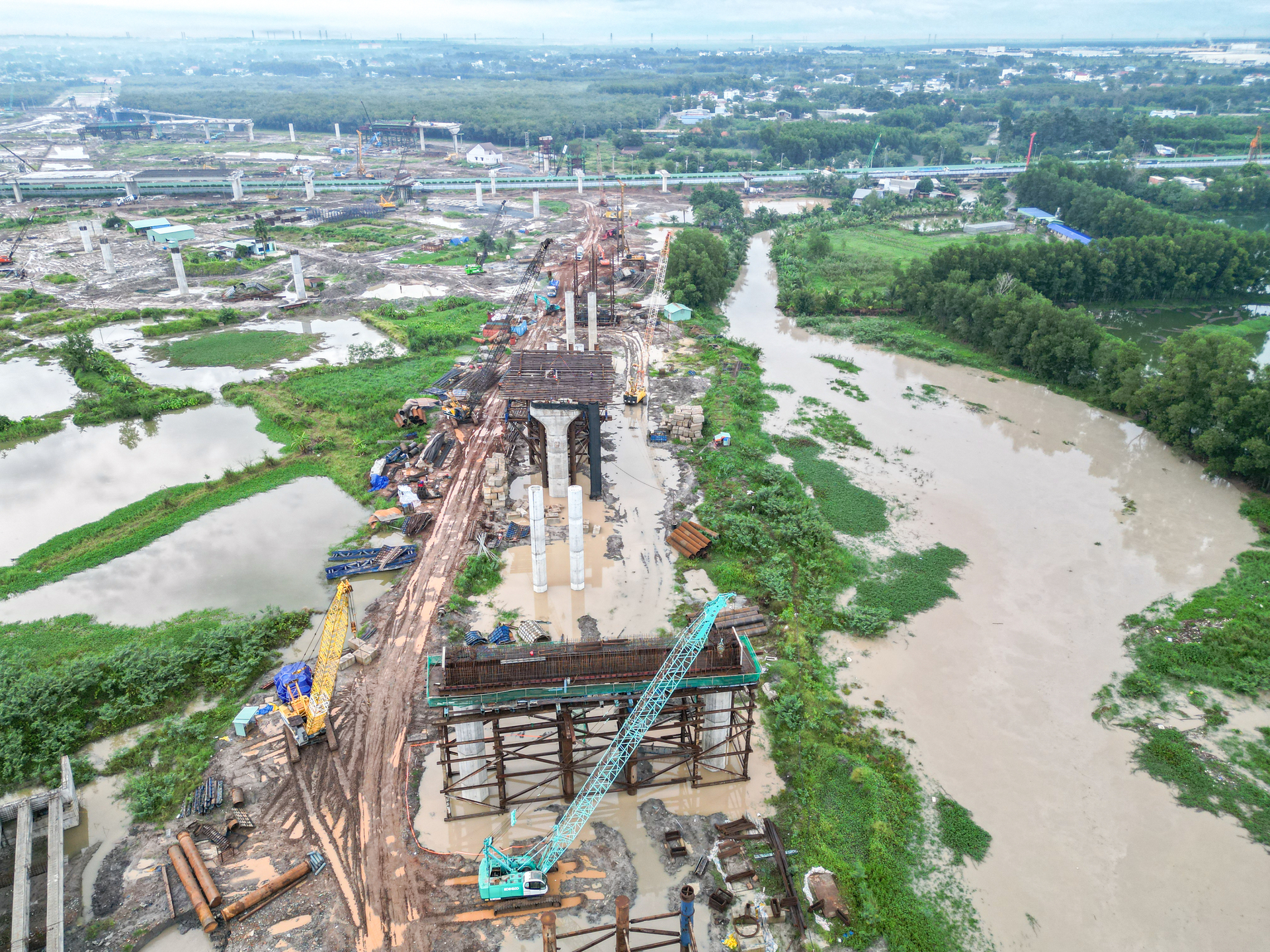 Hai tuyến đường dẫn vào sân bay Long Thành sau hơn 1 năm thi công- Ảnh 10.