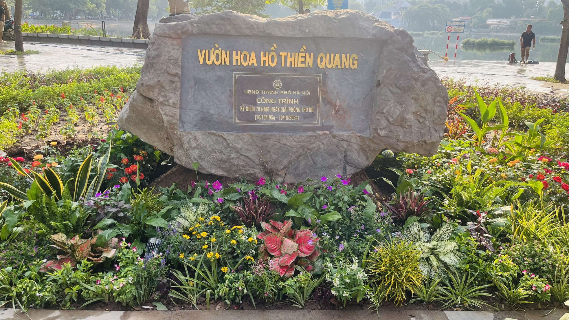 Toàn cảnh hồ Thiền Quang với 4 không gian mở sắp hoàn thiện- Ảnh 14.