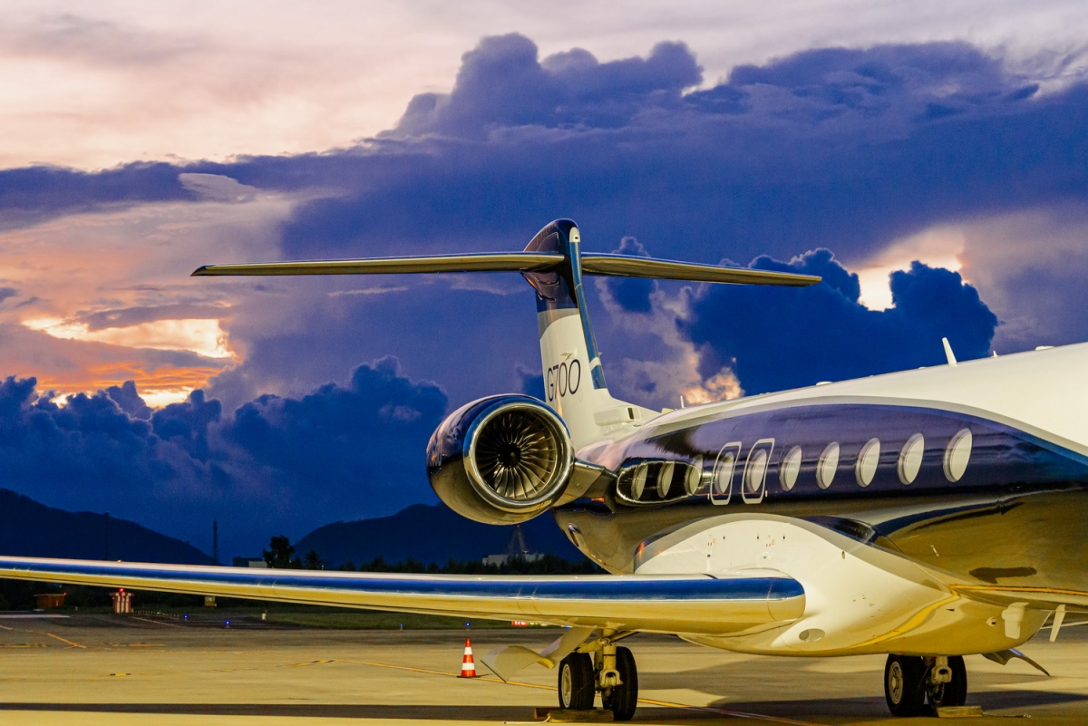 Loạt tàu bay siêu sang Gulfstream dành cho tỷ phú thế giới đáp xuống sân bay Đà Nẵng- Ảnh 17.