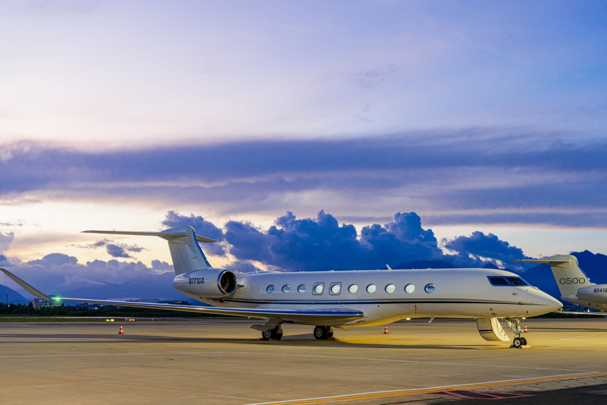 Loạt tàu bay siêu sang Gulfstream dành cho tỷ phú thế giới đáp xuống sân bay Đà Nẵng- Ảnh 11.