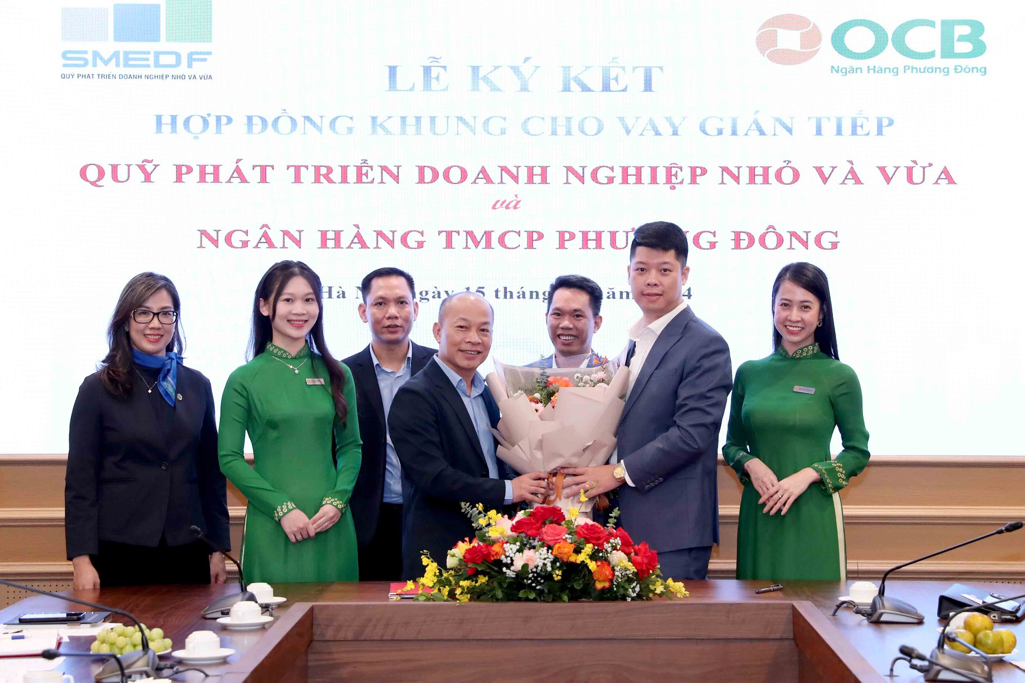 OCB và Quỹ Phát triển Doanh nghiệp nhỏ và vừa (SMEDF) ký kết hợp đồng khung cho vay gián tiếp- Ảnh 3.