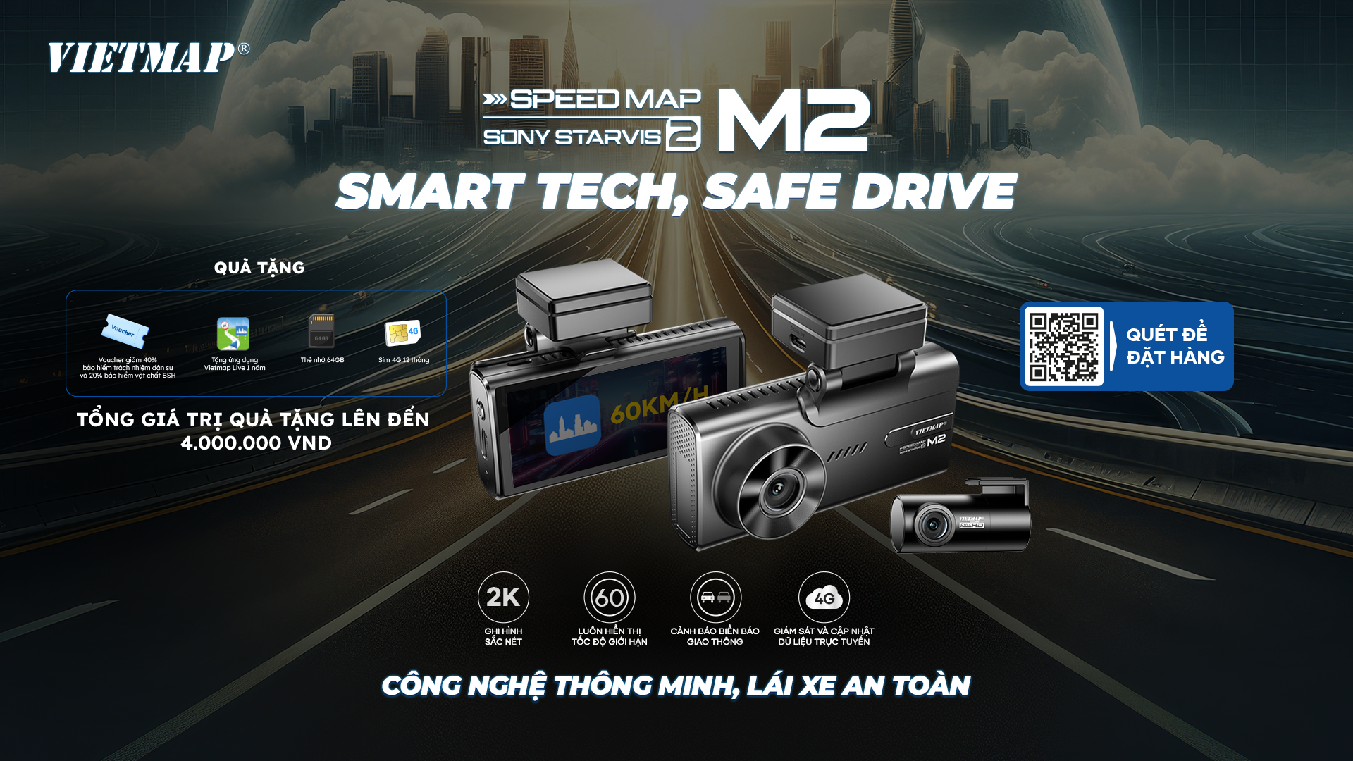 Vietmap ra mắt Camera hành trình SpeedMap M2: Công nghệ thông minh, lái xe an toàn- Ảnh 2.