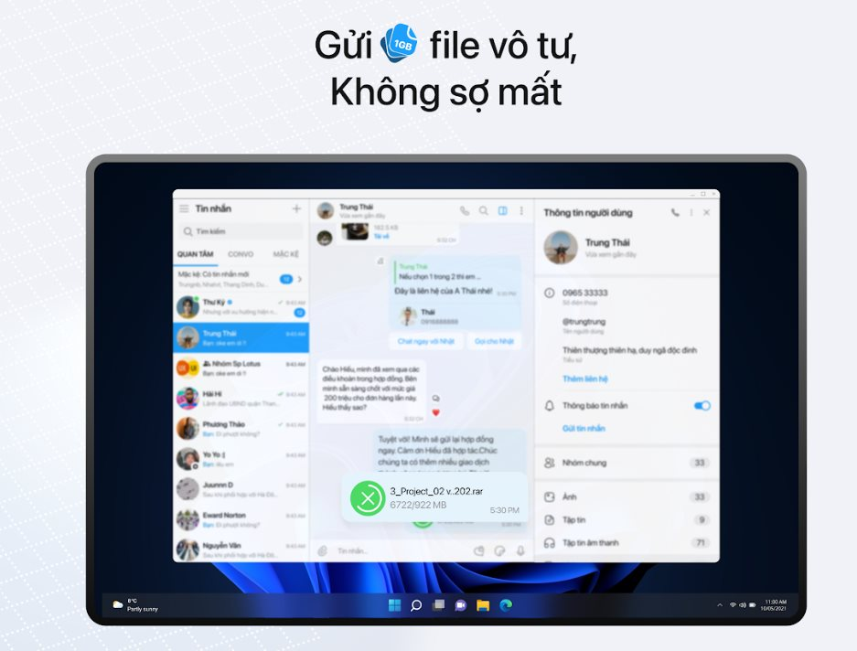 Ra mắt ứng dụng nhắn tin 'made in Vietnam' Lotus Chat - app chat tối ưu hàng đầu cho công việc hiện nay- Ảnh 3.