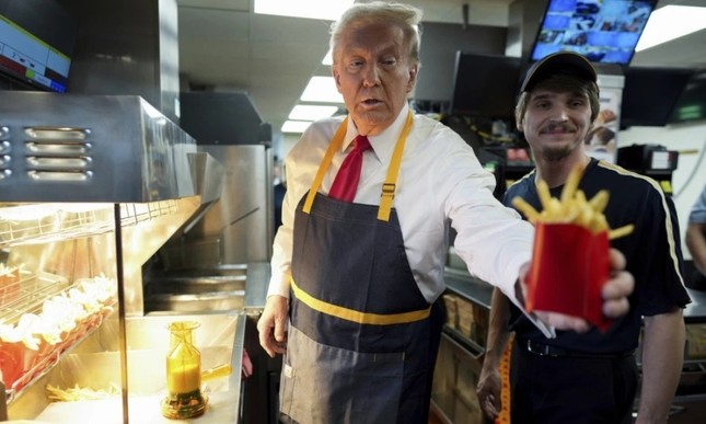 McDonald's phủ nhận đứng về phe ông Trump- Ảnh 1.