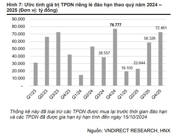 Gần 77.000 tỷ đồng trái phiếu đáo hạn trong quý 4/2024, tâm điểm những nhóm nào?- Ảnh 2.