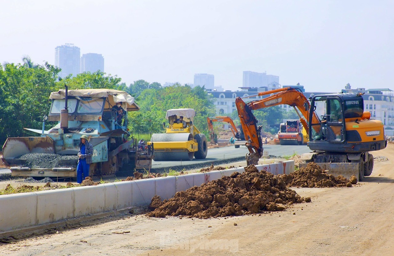 Đường Lê Quang Đạo kéo dài 'lỡ hẹn', dự kiến vận hành trong tháng 12- Ảnh 4.