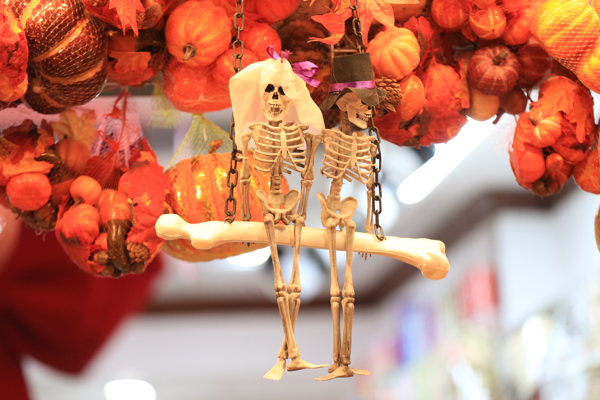 Khung cảnh "lạ" ở tuyến phố nổi tiếng Hà Nội: Đi chơi Halloween nhưng lại rất... Giáng Sinh!- Ảnh 5.