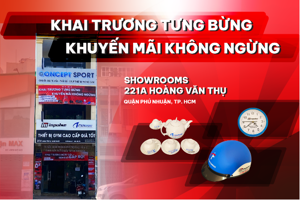 Khai trương tưng bừng - Nhận quà không ngừng tại showroom Concept Sport- Ảnh 3.