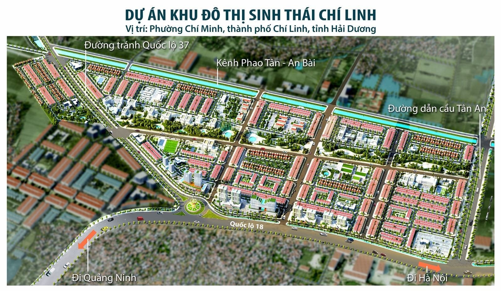 Diễn biến mới của Dự án Khu đô thị sinh thái Chí Linh quy mô 120ha của Constrexim tại Hải Dương- Ảnh 1.