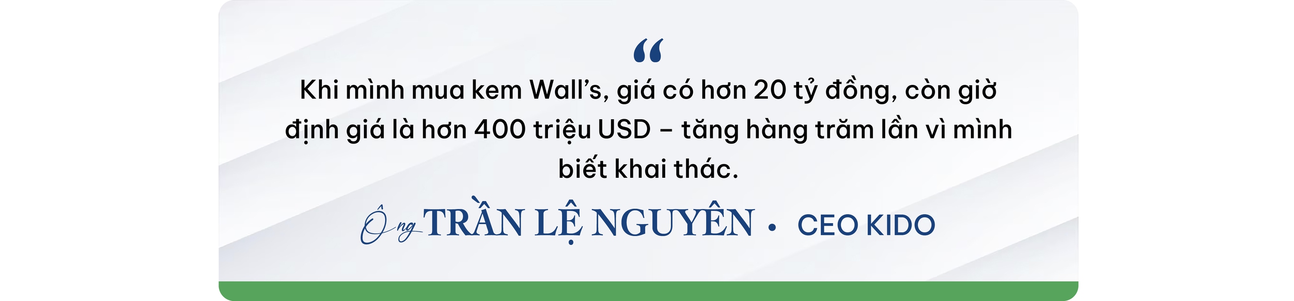 Ông Trần Lệ Nguyên chia sẻ bí quyết M&A của KIDO và lời khuyên đặc biệt dành cho nhà đầu tư cá nhân- Ảnh 9.