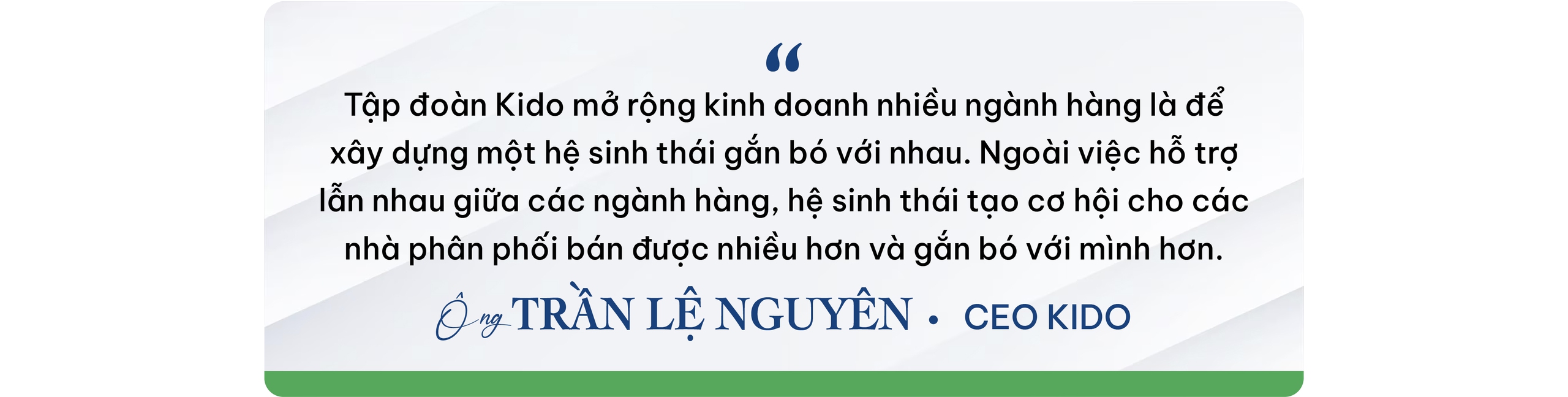 Ông Trần Lệ Nguyên chia sẻ bí quyết M&A của KIDO và lời khuyên đặc biệt dành cho nhà đầu tư cá nhân- Ảnh 4.