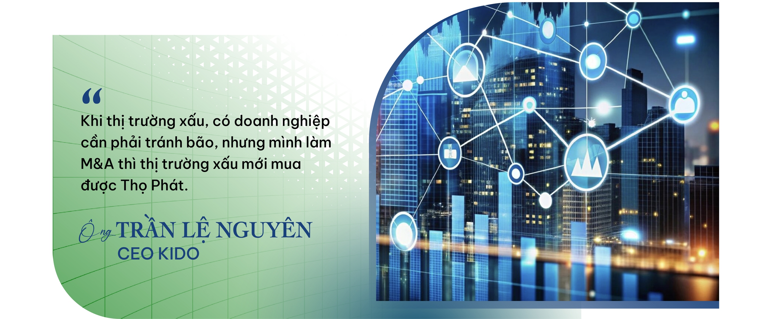 Ông Trần Lệ Nguyên chia sẻ bí quyết M&A của KIDO và lời khuyên đặc biệt dành cho nhà đầu tư cá nhân- Ảnh 7.