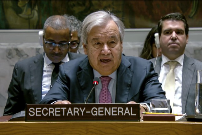 Liên Hợp Quốc lên án việc Israel cấm Tổng Thư ký Guterres vào nước này- Ảnh 1.