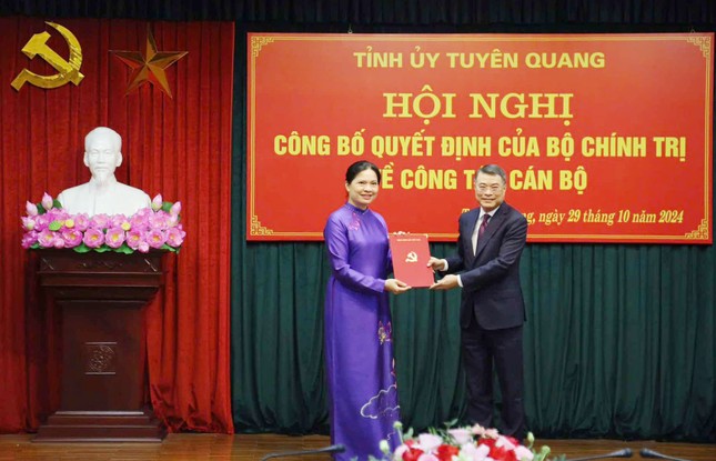 Tuyên Quang có nữ Bí thư Tỉnh ủy- Ảnh 1.