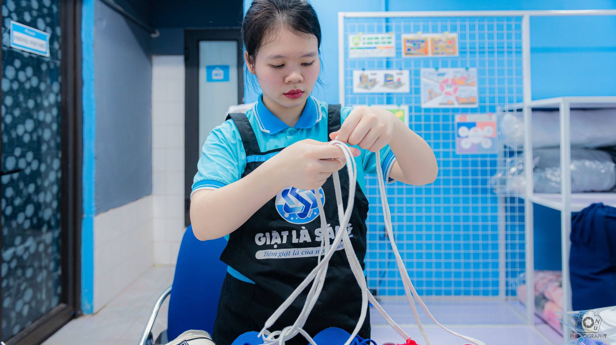 "Giặt là Sáng - Tiệm giặt là người điếc" - Dự án đong đầy yêu thương, chứa trọn tình người!- Ảnh 5.