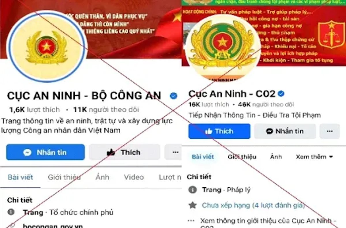 Công an cảnh báo 2 tài khoản Facebook “tích xanh” lừa đảo!- Ảnh 2.