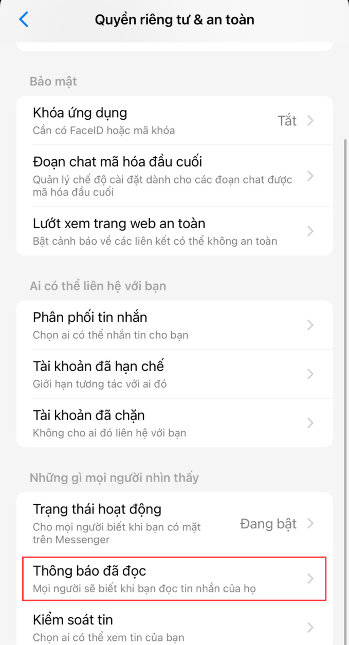 Cách đọc tin nhắn trên Zalo, Messenger mà người gửi không biết- Ảnh 7.