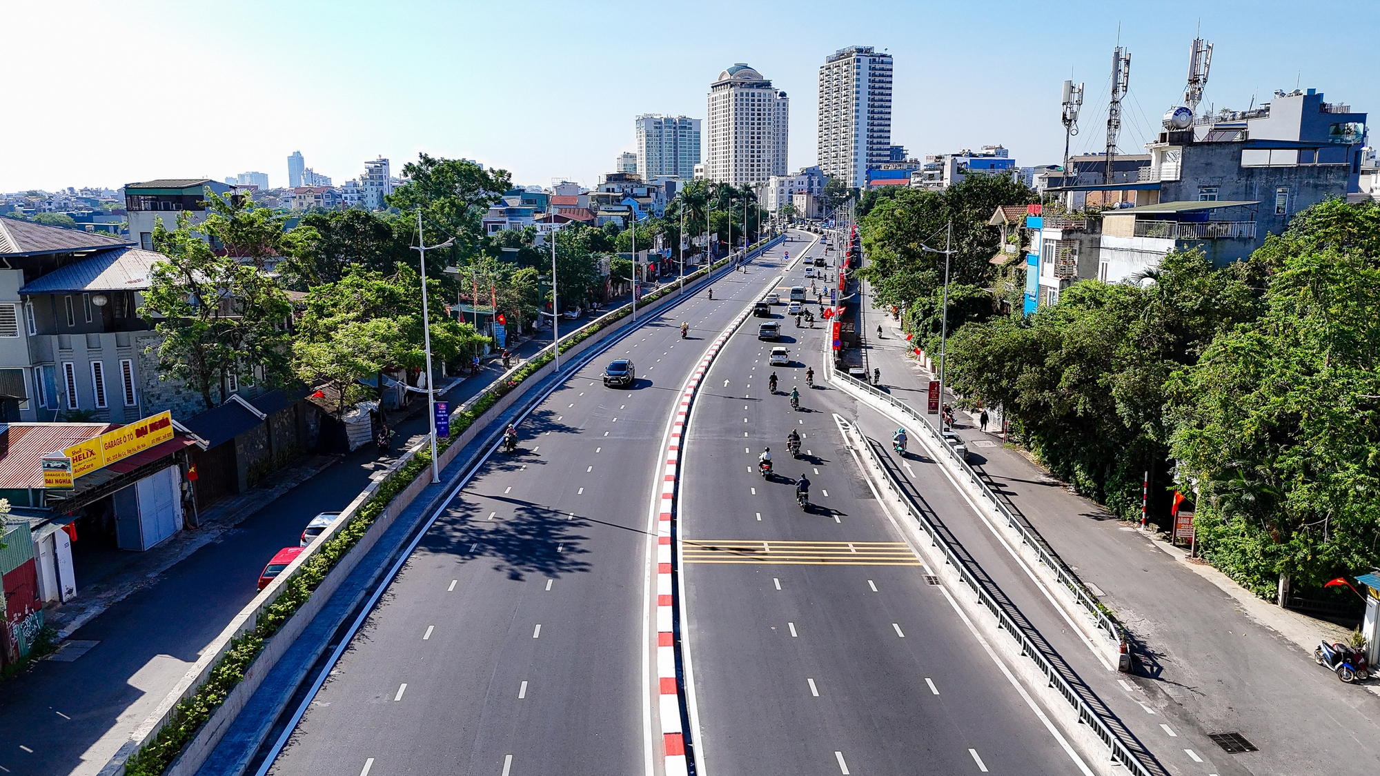 Thông xe tuyến đường huyết mạch nối trung tâm Hà Nội với sân bay Nội Bài- Ảnh 5.