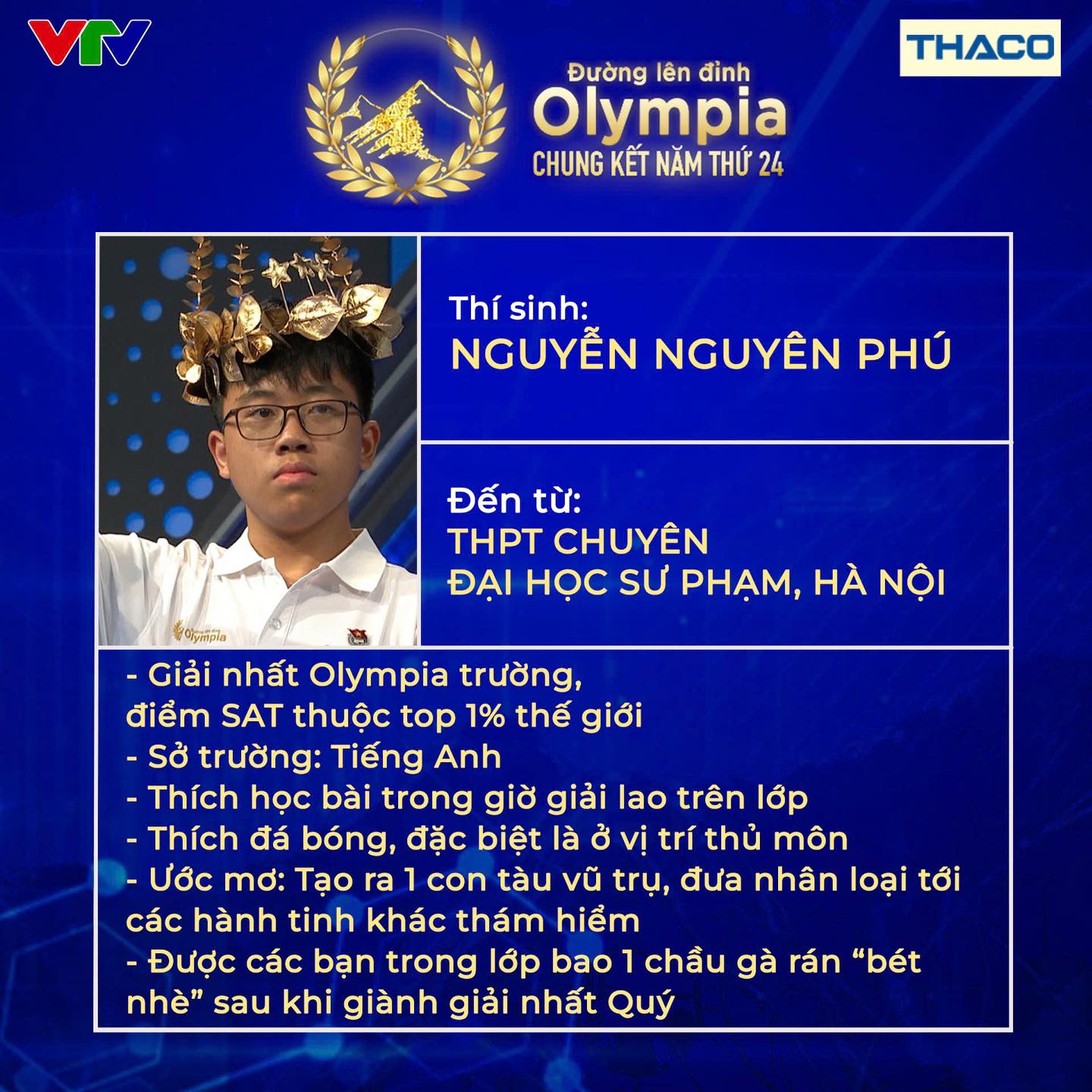 Ngôi trường mới nhất vừa đón cầu truyền hình Olympia 2024: Là "vựa" huy chương Olympic quốc tế, cựu học sinh toàn cái tên đỉnh- Ảnh 1.