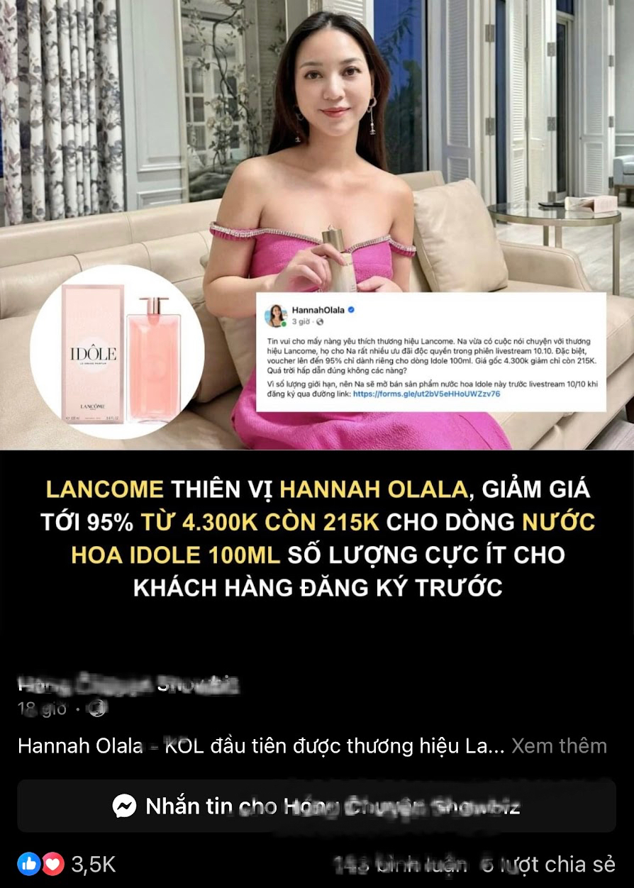 KOC Hannah Olala liên tục bị ‘fake’ hình ảnh và giả mạo giọng nói để bán mỹ phẩm giả, khuyên thật: ‘Đừng ham rẻ mà ‘tiền mất tật mang!’- Ảnh 3.