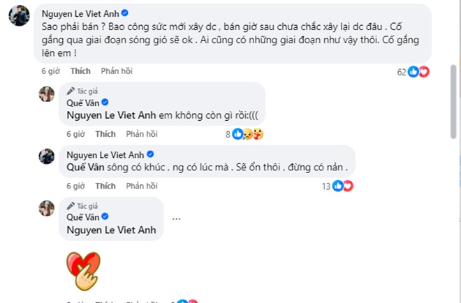 Quế Vân rao bán nhà vì mất tất cả sau ồn ào "phông bạt từ thiện", Việt Anh vào nói 1 câu gây chú ý- Ảnh 4.