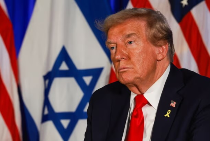 Ông Trump bất ngờ tự nhận đã đến dải Gaza- Ảnh 1.