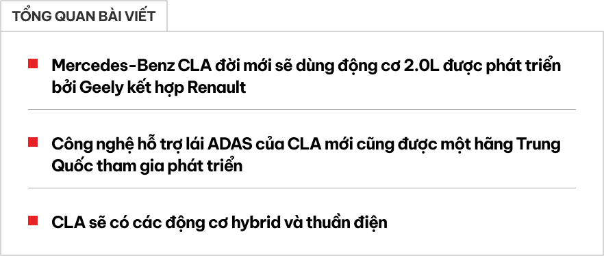 Một mẫu xe Mercedes-Benz sắp ‘đổi ruột’ Trung Quốc, hứa hẹn trải nghiệm lái mượt hơn- Ảnh 1.