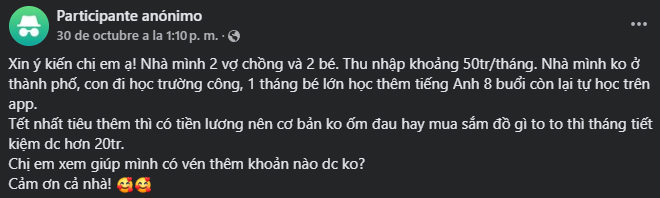 Thu nhập 50 triệu, gia đình có 2 con nhỏ, mẹ bỉm này tiết kiệm được gần 24 triệu/tháng- Ảnh 1.