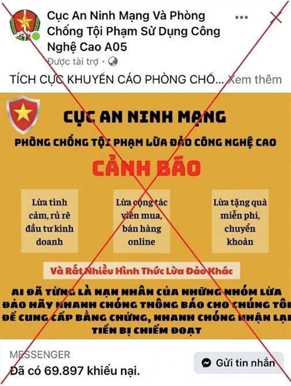 Bộ Công an cảnh báo thủ đoạn lừa đảo mới rất tinh vi, người dân cần biết một thông tin quan trọng- Ảnh 2.