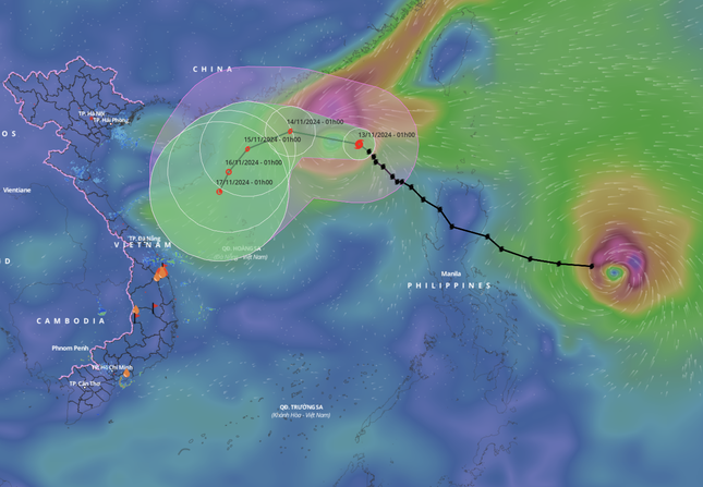Thông tin mới về bão số 8- Ảnh 1.