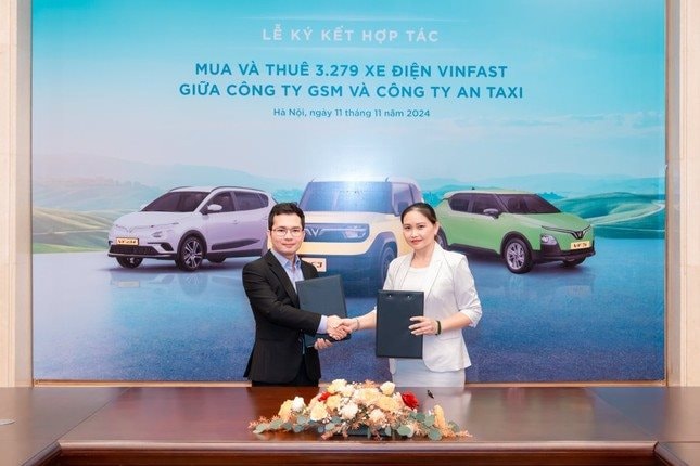 "Khách sộp" ở Hà Nội vừa mua và thuê hơn 3.000 xe điện VinFast, trong đó có nhiều xe VF3, là ai?- Ảnh 1.